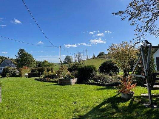 viel Platz im Garten