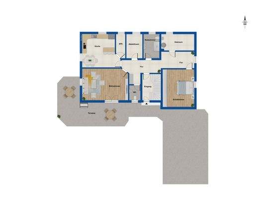 Grundriss Erdgeschoss