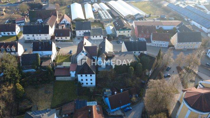 Drohnenaufnahme Rückseite