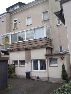 Rückseitige Fassade