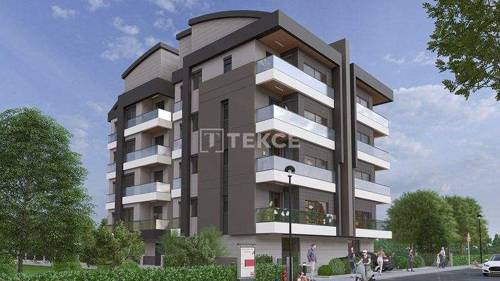 Apartments in a Complex with a Pool and Prime Location in Antalya