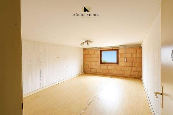 mit einem vorbereiteten Zimmer...