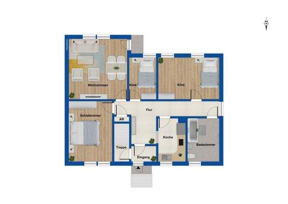 Grundriss Erdgeschoss