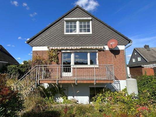 Rückseite vom Haus