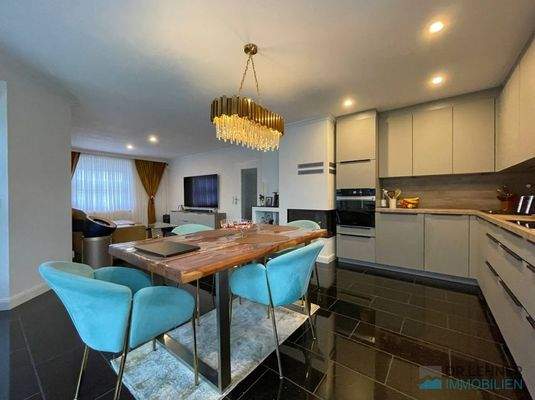 Küche und Essbereich