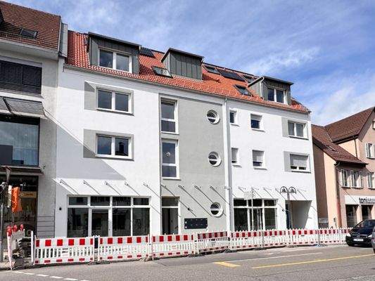 Modernes Wohngebäude außen