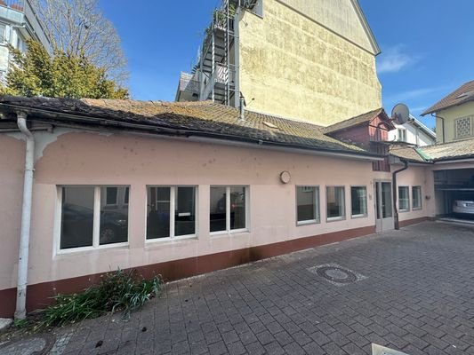 Remise im Innenhof