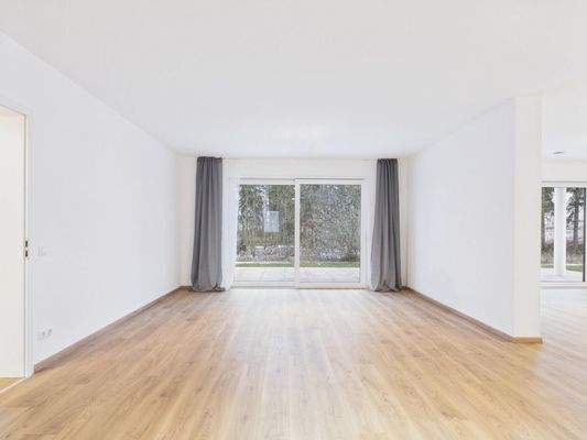 Wohnbereich mit Gartenzugang