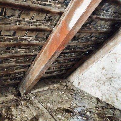 Blick in den Dachkörper