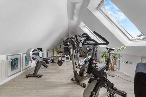 Fitnessbereich Anbau