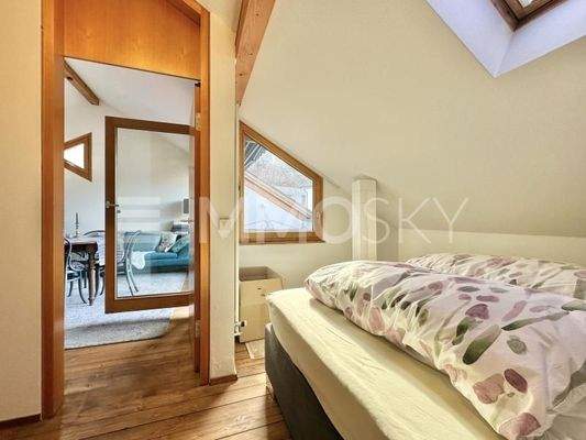 separates Schlafzimmer