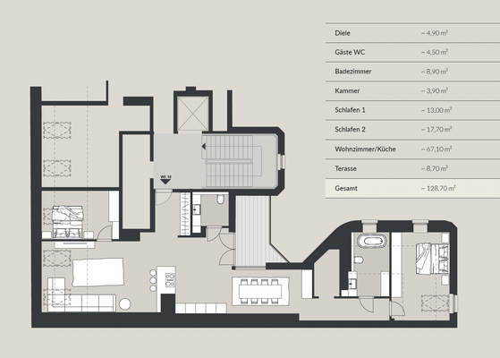 Grundriss DG