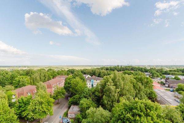 Blick von der Dachterrasse