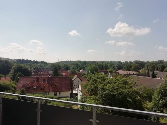 Ausblick Balkon