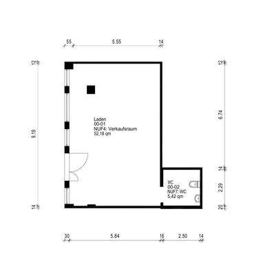 Grundriss Voltaire klein