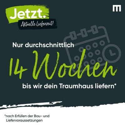 14 Wochen Lieferzeit