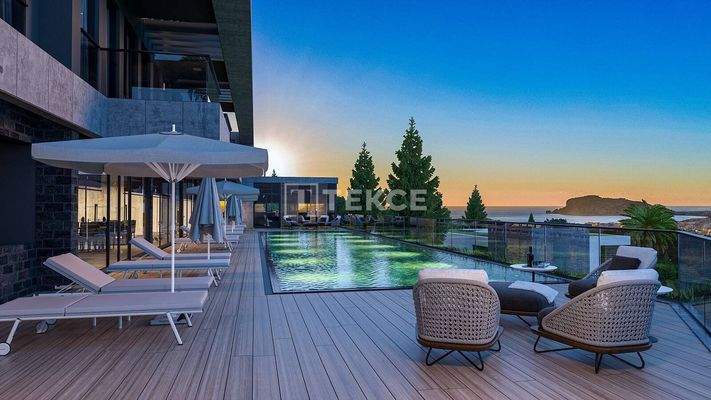Apartments with Sea and Castle Views in Alanya Kestel