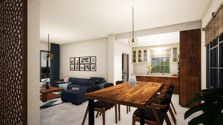 NEUBAU-PROJEKT: Kreta, Gerani bei Rethymno: Luxuriöses Haus mit atemberaubendem Meer- und Bergblick