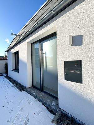 Hauseingang Bungalow