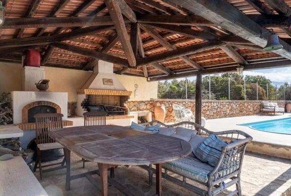 Kreta, Vathi: Atemberaubende Villa mit Pool, Gärten und Meerblick zu verkaufen