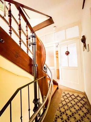 Altbaucharme im Treppenhaus