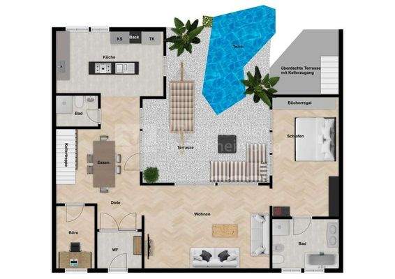 Grundriss Erdgeschoss