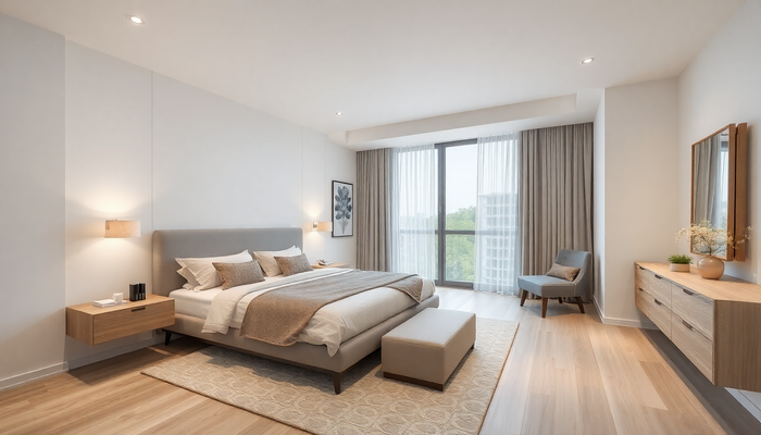 Modernes Schlafzimmer