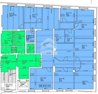 Haus B 1. Obergeschoss