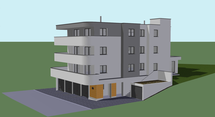 Ansicht Südosten (unverbindliche Illustration)