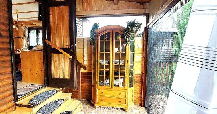 Überdachte Terrasse Detail