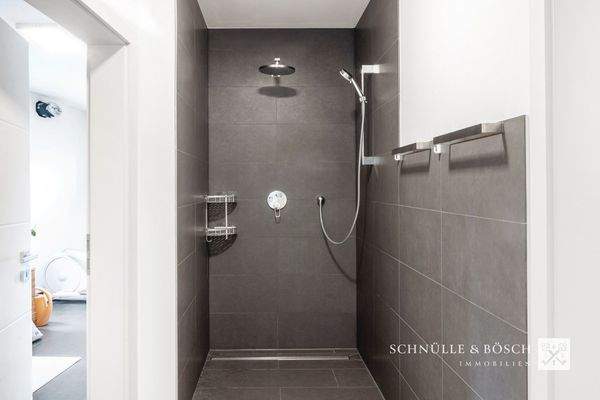 Rasch noch unter die Dusche