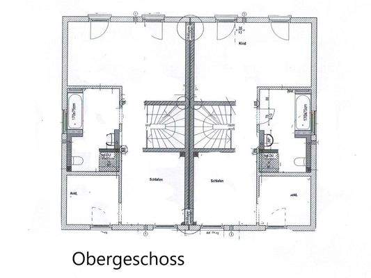 Grundriss Obergeschoss