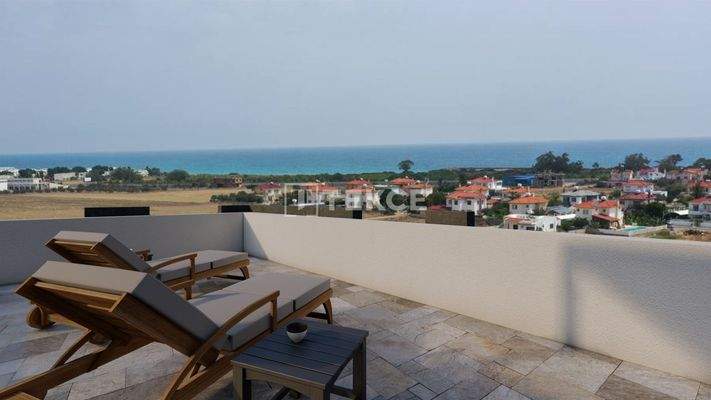 Sea View Apartments for Sale in North Cyprus İskele