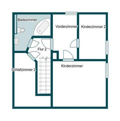 Grundriss Skizze 1.OG