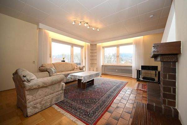 Die Wohnung im Obergeschoss 