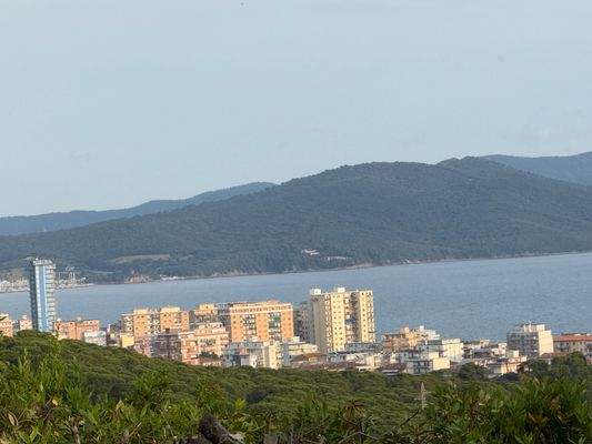 Blick auf den Golf von Follonica