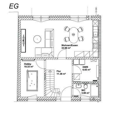 Grundriss Erdgeschoss
