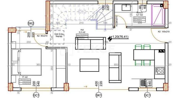 Detached Villas with Private Pools Intertwined with Nature in Urla