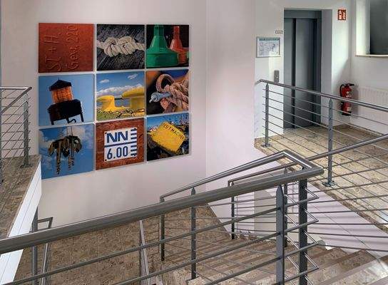 Treppenhaus im 2. OG