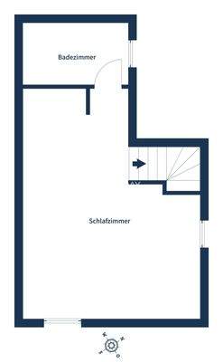 Wohnung 2 Grundriss 1. OG