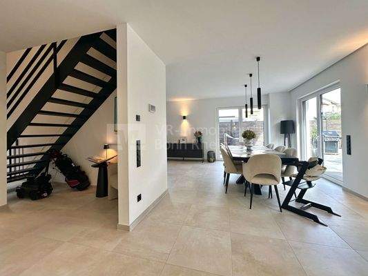 Eingang ins Wohn- und Essbereich 