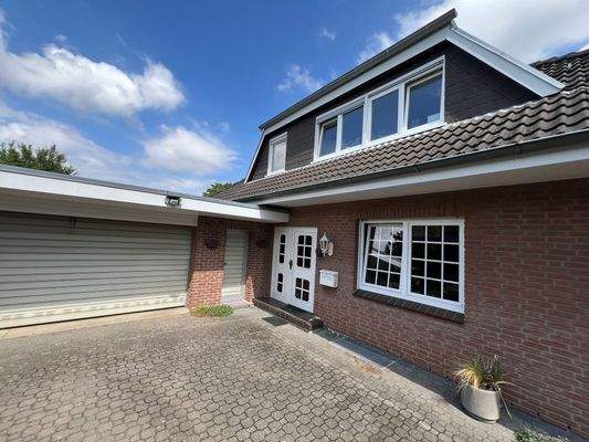 Eingang Doppelgarage
