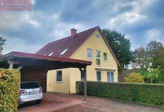 Seitenansicht-Doppelcarport