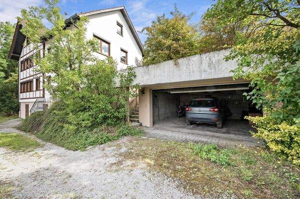 Außenansicht/Doppelgarage