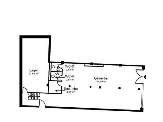 Grundriss EG, ca. 166 qm