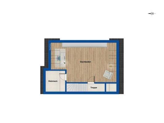 Grundriss Dachgeschoss