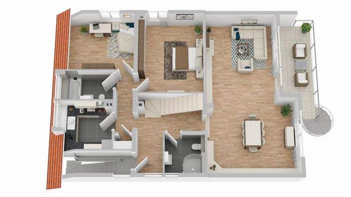 Grundriss Obergeschoss