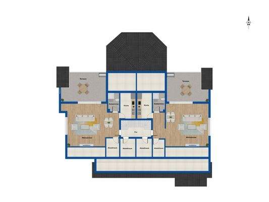 Grundriss Dachgeschoss