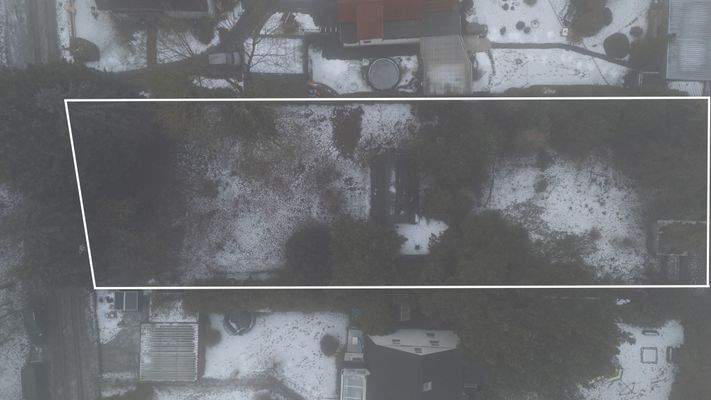 Grundstück Vogelperspektive