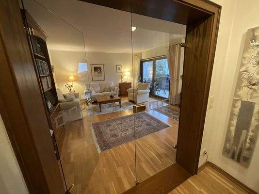 Blick in den Wohnbereich